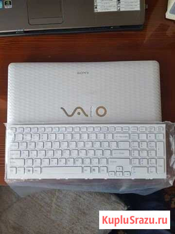 Клавиатура для Sony Vaio VPC-EB белая Шадринск - изображение 1