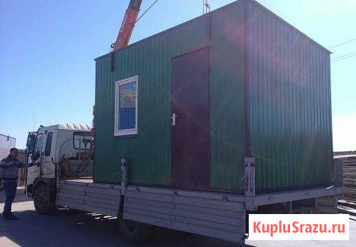 Бытовка 2.4 на 4 С односкатной крышей N 063 Липецк - изображение 1