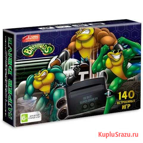 Приставка Sega Super Drive BattleToads (140 игр) Саранск - изображение 1