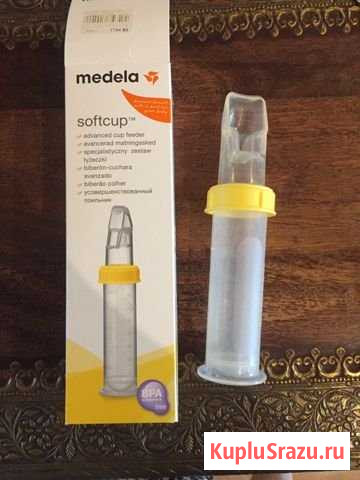 Поильник мягкая ложечка soft cup medela Орёл - изображение 1