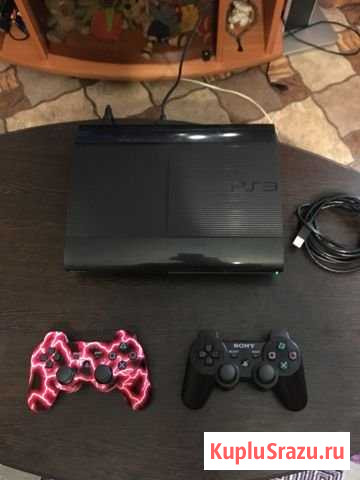 Sony PS3 500гб 10игр два джойстика Пермь - изображение 1