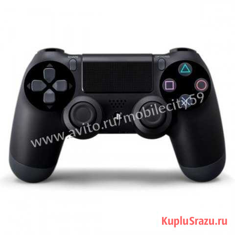 Геймпад Dualshok 4 v2 Black Новый Пермь - изображение 1