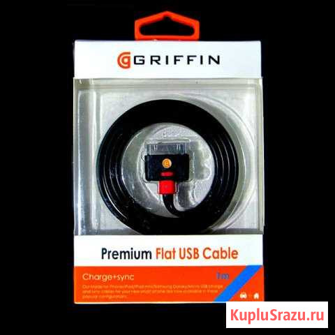 USB кабель griffin iPhone 3/4 в коробочке Рязань - изображение 1