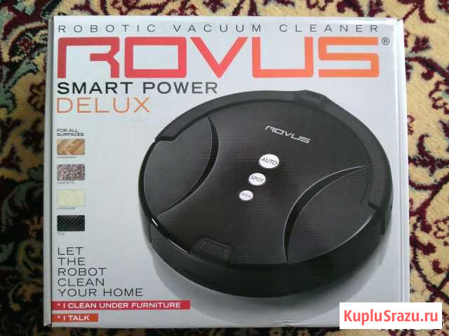 Робот-пылесос rovus Smart Power Delux S560 Нерюнгри - изображение 1