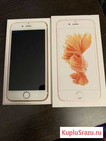 Apple iPhone 6s 32 GB Rose Gold Тобольск - изображение 1