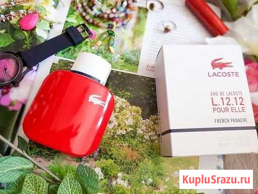 Lacoste Eau de L.12.12 pour Elle French Panache Шебекино - изображение 1