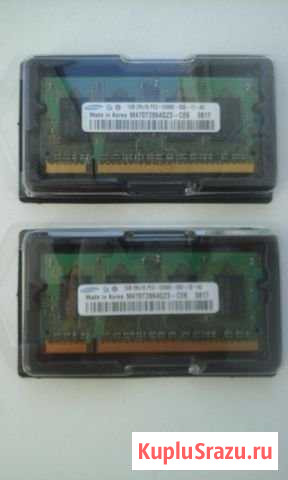 SAMSUNG DDR2 2 х 1 Гб 667мгц Каменск-Уральский - изображение 1