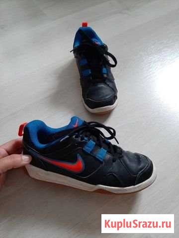 Кожанные кроссовки Nike 35.5 Брянск - изображение 1