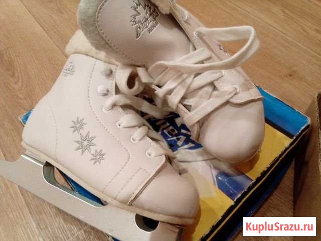 Продам фигурные коньки детские Нижнекамск - изображение 1