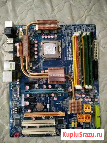 Комплект на 775 socket (cpu, mb, ddr2) Тамбов - изображение 1