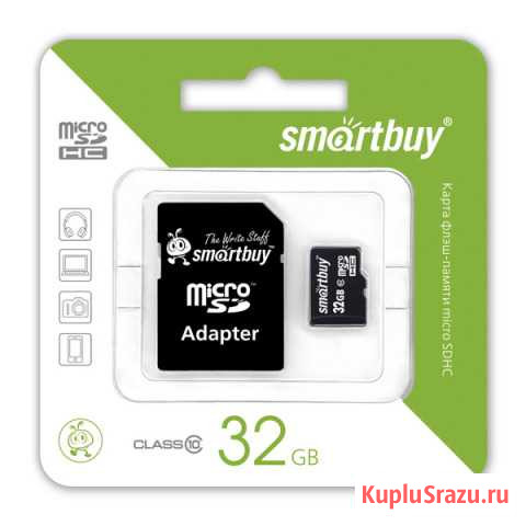 Карта памяти Microsd 32 гига 10 класс Астрахань - изображение 1