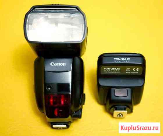 Вспышка Canon Speedlite 600EX-RT и трансмиттер Астрахань