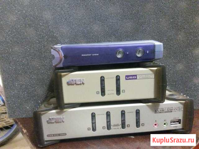 KVM Switch переключатeли D-link и aten USB и PS/2 Ангарск - изображение 1