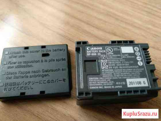 Аккумулятор Canon BP-808 japan 850mah Реутов