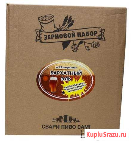 Зерновой набор Бархатный Эль на 22 литра Сызрань - изображение 1