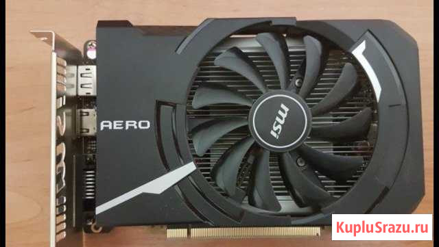 Видеокарта MSI aero. ITX. RX 560. 4 Gb Северодвинск - изображение 1