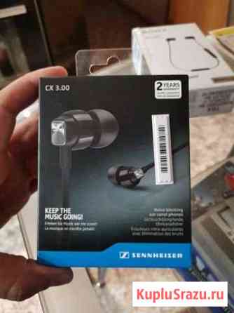 Продам новые Наушники Sennheiser CX 3.00 Black Томск