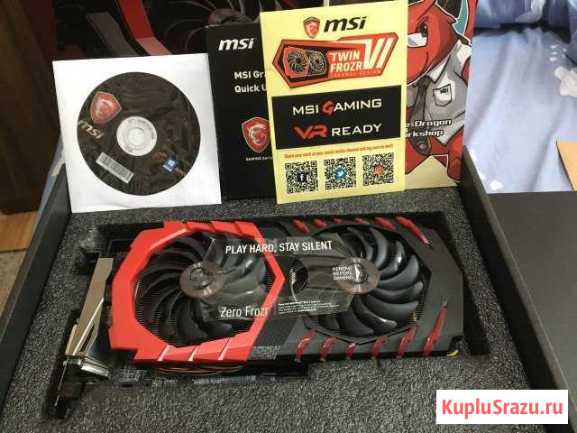 MSI Radeon RX 580 gaming X 8G Муром - изображение 1