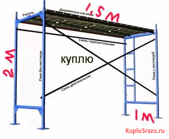 Леса строительные Бийск - изображение 1