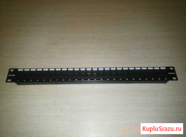 Патч-панель neomax на 24 порта под RJ-45 Петрозаводск - изображение 1