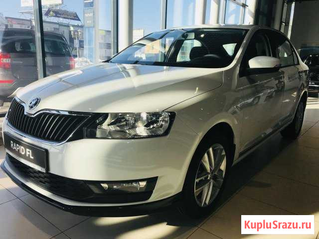 Skoda Rapid 1.6 AT, 2019, хетчбэк Новосибирск - изображение 1