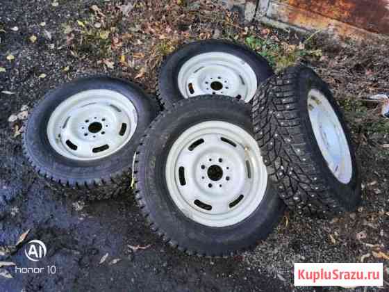 175/70 R13 на дисках 4/98 на ваз зимние новые Междуреченск