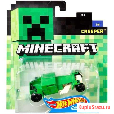 Модель creeper minecraft Hot Wheels Пермь - изображение 1
