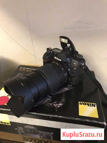 Nikon D7000 Kit 18-105 VR Белгород - изображение 1