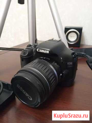 Canon 550D фотоаппарат с штативом Подольск - изображение 1