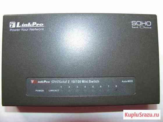 Коммутатор SH-9308RS: 8 Port 10/100Mbps Подольск