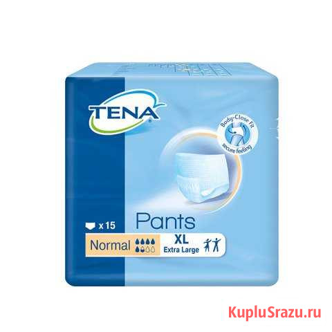 Подгузники-трусы Tena Pants Normal хл15шт Мытищи - изображение 1