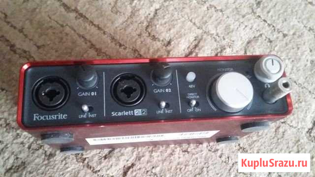 Focusrite Scarlett 2i2 1st gen Омск - изображение 1