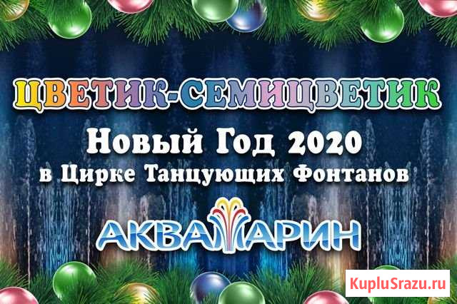 Цирк Танцующих Фонтанов Аквамарин Москва - изображение 1
