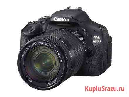 Фотоаппарат Canon 600d Kit идеальный Барнаул