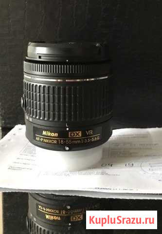 Nikon AF-P DX nikkor 18-55MM F/3.5-5.6G VR Курск - изображение 1