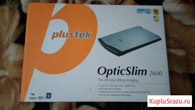 Сканер Plustek OpticSlim 2600 Павлово - изображение 1