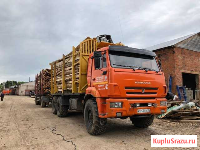 Камаз 43118 с гм омлт 70-02 и прицепом Нефаз Вологда - изображение 1
