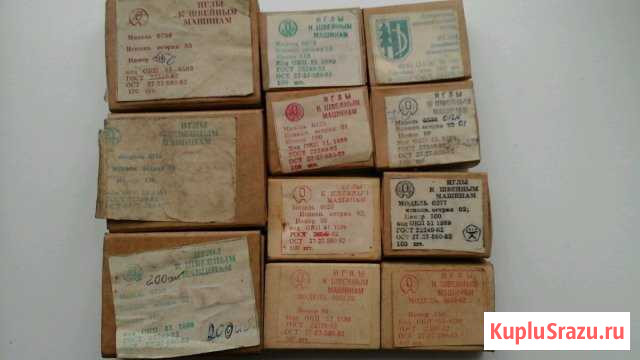 Иглы к производственным швейным машинам Курган - изображение 1