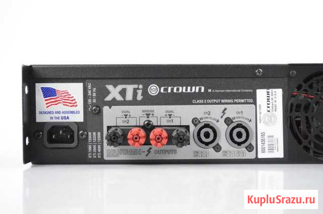 Продаю Усилитель crown XTi 4000. USA Астрахань - изображение 1