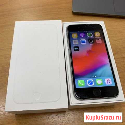 iPhone 6 16 black оригинал бу (imei3580) Киров - изображение 1