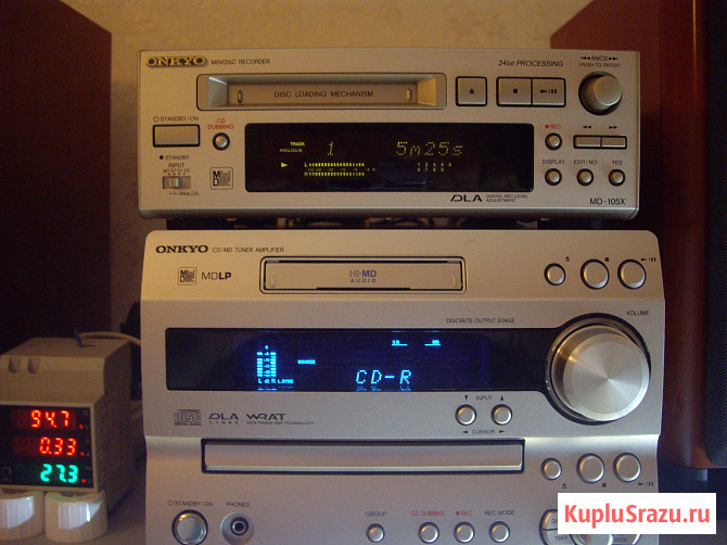 MD -мини-дисковая дека Onkyo MD-105X Челябинск - изображение 2