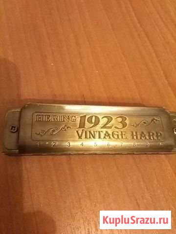 Губная гармоника Hering 1923 vintage harp Мытищи - изображение 1