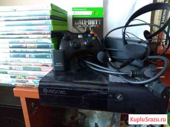 Xbox 360+диски с играми Подольск