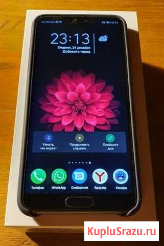 Huawei P20 blue 128 GB оригинал Москва - изображение 1