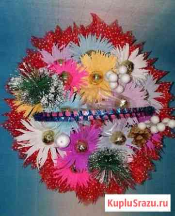 Букет из конфет Алёнка  и чаем Арден Композици Колпино