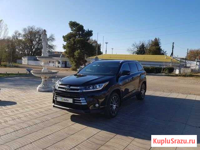 Toyota Highlander 3.5 AT, 2018, 40 000 км Кропоткин - изображение 1