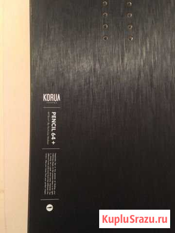 Сноуборд Korua pencil + 164 Красная Поляна - изображение 1
