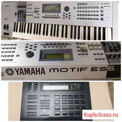 Yamaha motif ES 6+Roland R8 mk2 Новороссийск