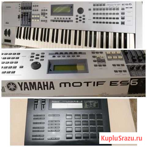 Yamaha motif ES 6+Roland R8 mk2 Новороссийск - изображение 1