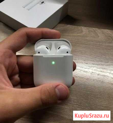 Беспроводные наушник airpods 2 Краснодар - изображение 1